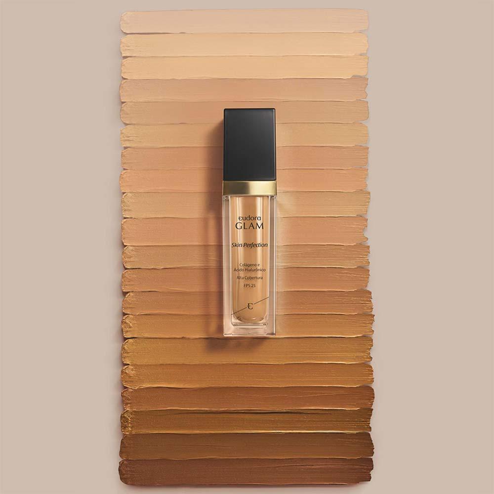 Base Líquida Eudora Glam Skin Perfection 30ml - 4