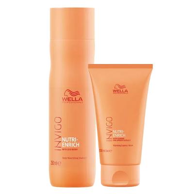 Wella Professionals Nutri-Enrich Kit - Shampoo + Máscara Enrich Self-Warm
