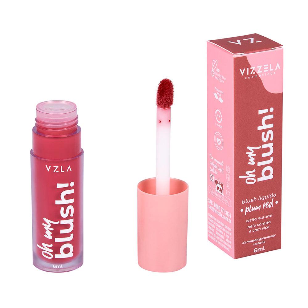 Blush Líquido Vizzela Oh My Blush - 1