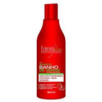 Forever Liss Banho de Verniz Morango Kit - Shampoo + Máscara de Hidratação + Leave-in - 2