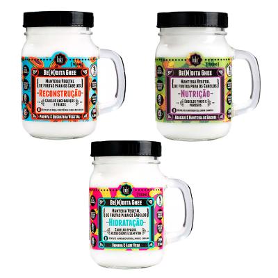 Lola Cosmetics Be(m)dita Ghee Kit 350g - Hidratação + Nutrição + Reconstrução