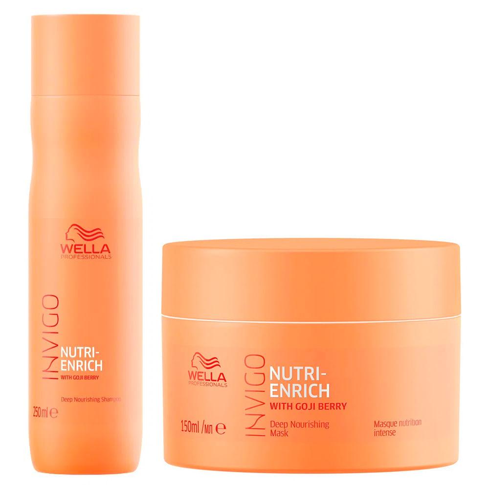 Wella Professionals Invigo Nutri-Enrich Kit - Shampoo + Máscara - 1