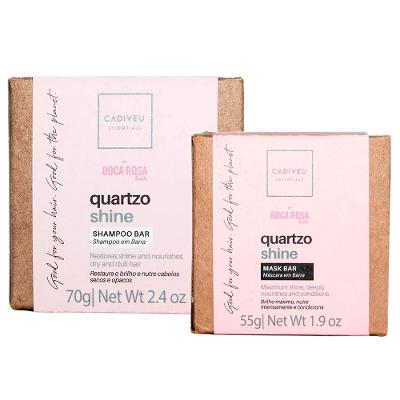Cadiveu Professional Quartzo Shine - Kit Shampoo + Máscara Em Barra