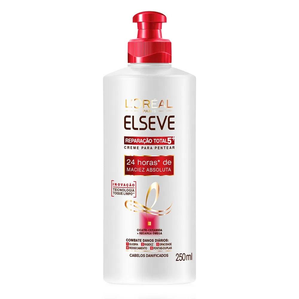 Elseve Reparação Total 5 Kit - Shampoo + Condicionador + Creme de pentear + Tratamento - 4