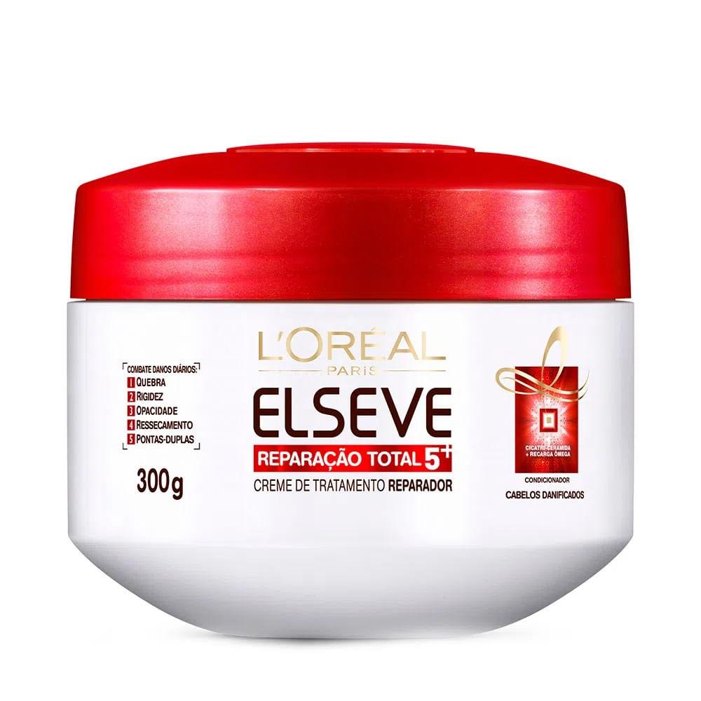 Elseve Reparação Total 5 Kit - Shampoo + Condicionador + Creme de pentear + Tratamento - 5