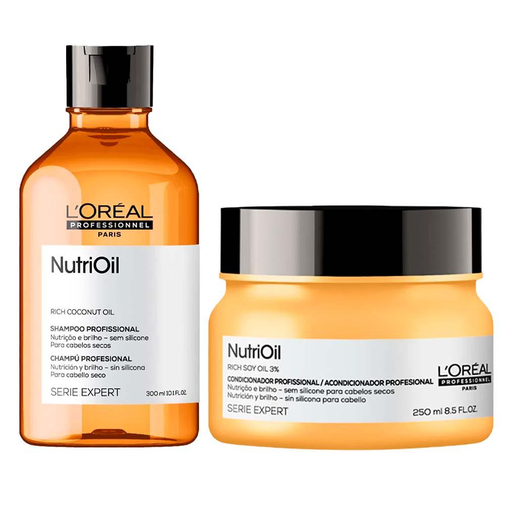 L’Oréal Professionnel Serie Expert  NutriOil Kit - Shampoo + Máscara - 1