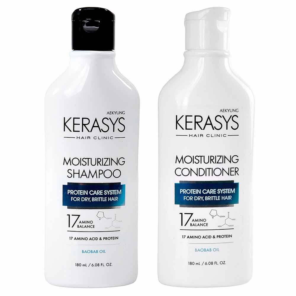 Kerasys Moisturizing Kit - Shampoo + Condicionador - 1