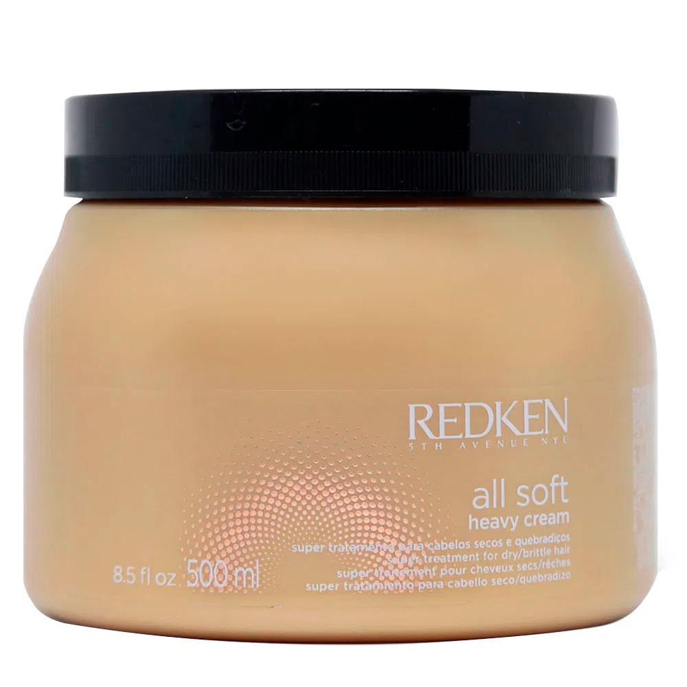 Redken All Soft Kit - Shampoo + Óleo + Máscara de Tratamento - 4