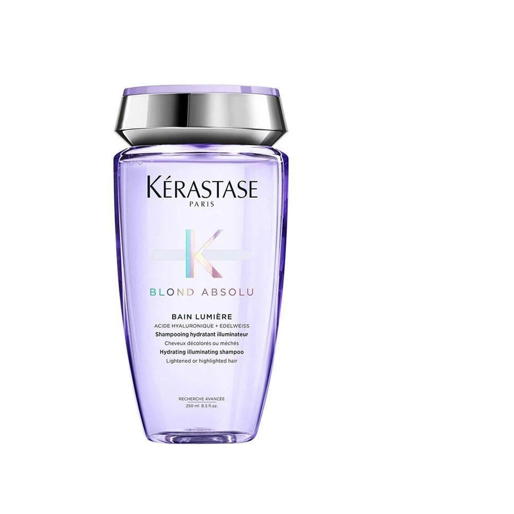 Kérastase Blond Absolu Kit - Shampoo + Máscara Desamareladora + Sérum - 2