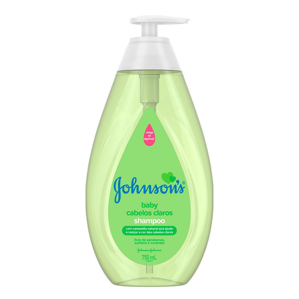 Kit Johnson Baby - Shampoo para Cabelos Claros - 2