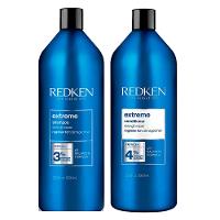 Redken Extreme Kit - Shampoo 1L + Condicionador 1L - 1