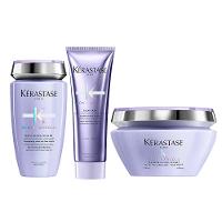 Kérastase Blond Absolu Ultra-Violet Kit – Shampoo + Tratamento Fortalecedor + Máscara - 1