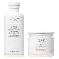 Keune Care Derma Activate + Keratin Smooth Kit - Shampoo + Máscara - 1