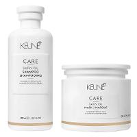 Keune Care Satin Oil Kit - Shampoo + Máscara - 1