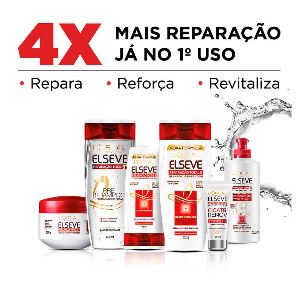 L'Oréal Paris Elseve Reparação Total 5+ Kit - Shampoo + Leave-In + Ganhe Condicionador - 2