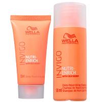 Wella Professionals Invigo Nutri-Enrich Kit – Shampoo + Máscara Travel Size - 1