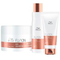 Wella Professionals Fusion Kit – Shampoo + Condicionador + Máscara - 1