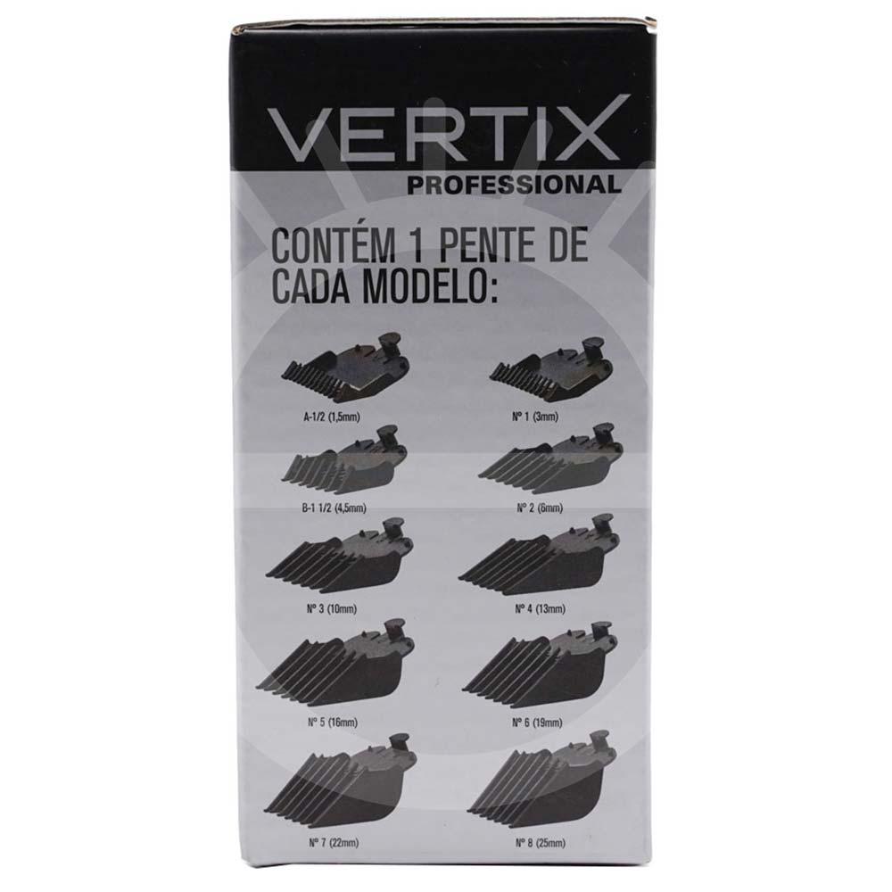 Vertix Kit - 10 Pentes para Corte de Cabelo - 3