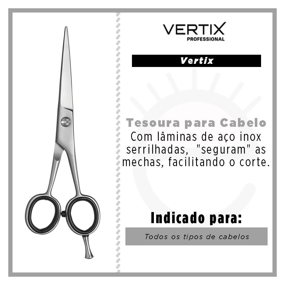 Tesoura para Cabelo Vertix - Iniciante Laser - 2