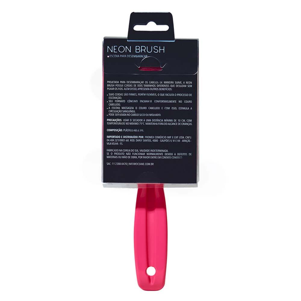 Escova de Cabelo Océane Neon Brush - 5
