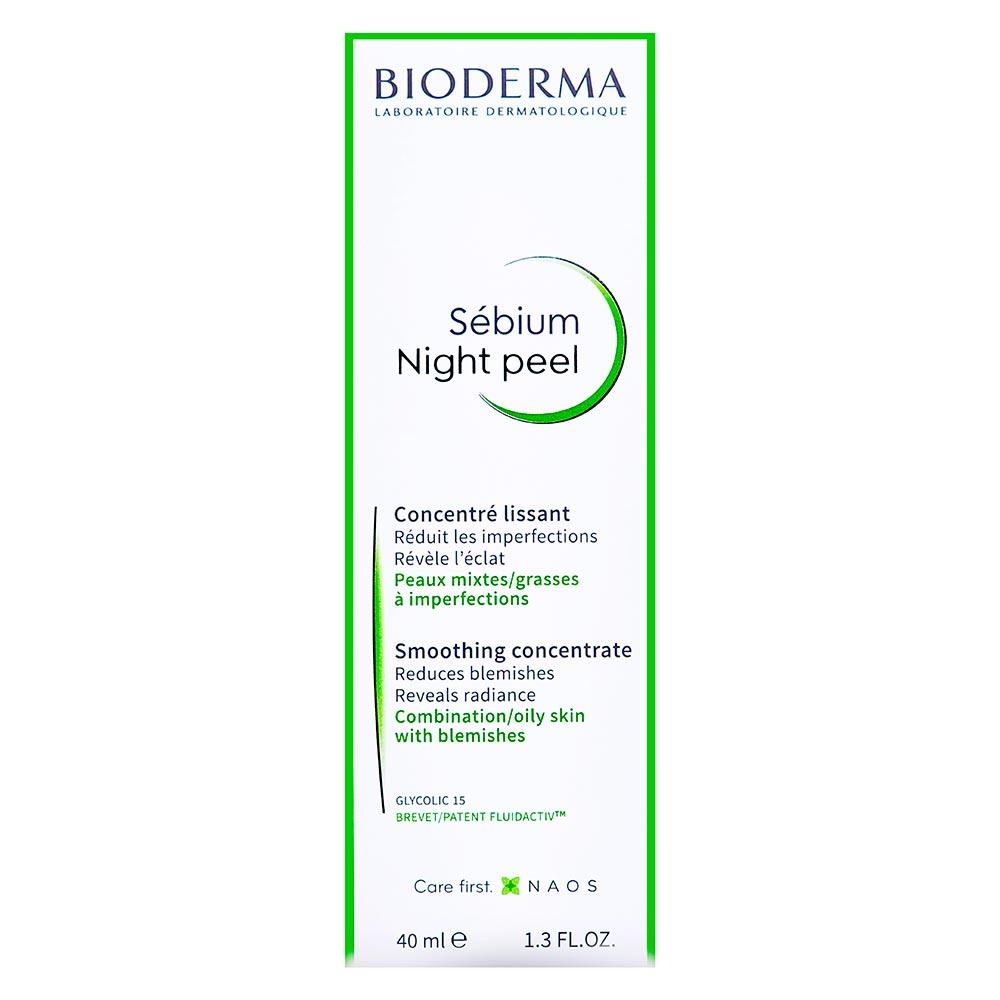 Sérum Facial Concentrado Renovador para Peles Oleosas e Acneicas Bioderma Sebium Night Peel - 3