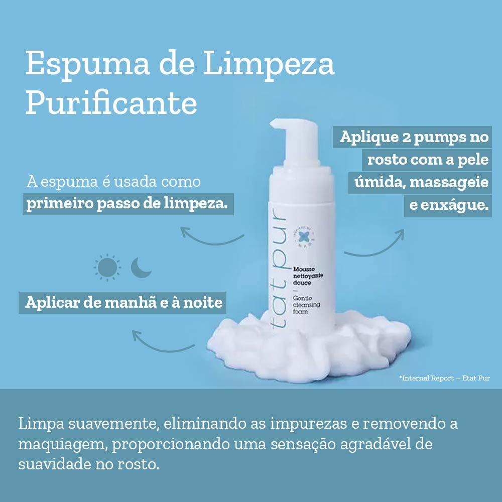 Espuma de Limpeza Facial Suave Etat Pur - 5
