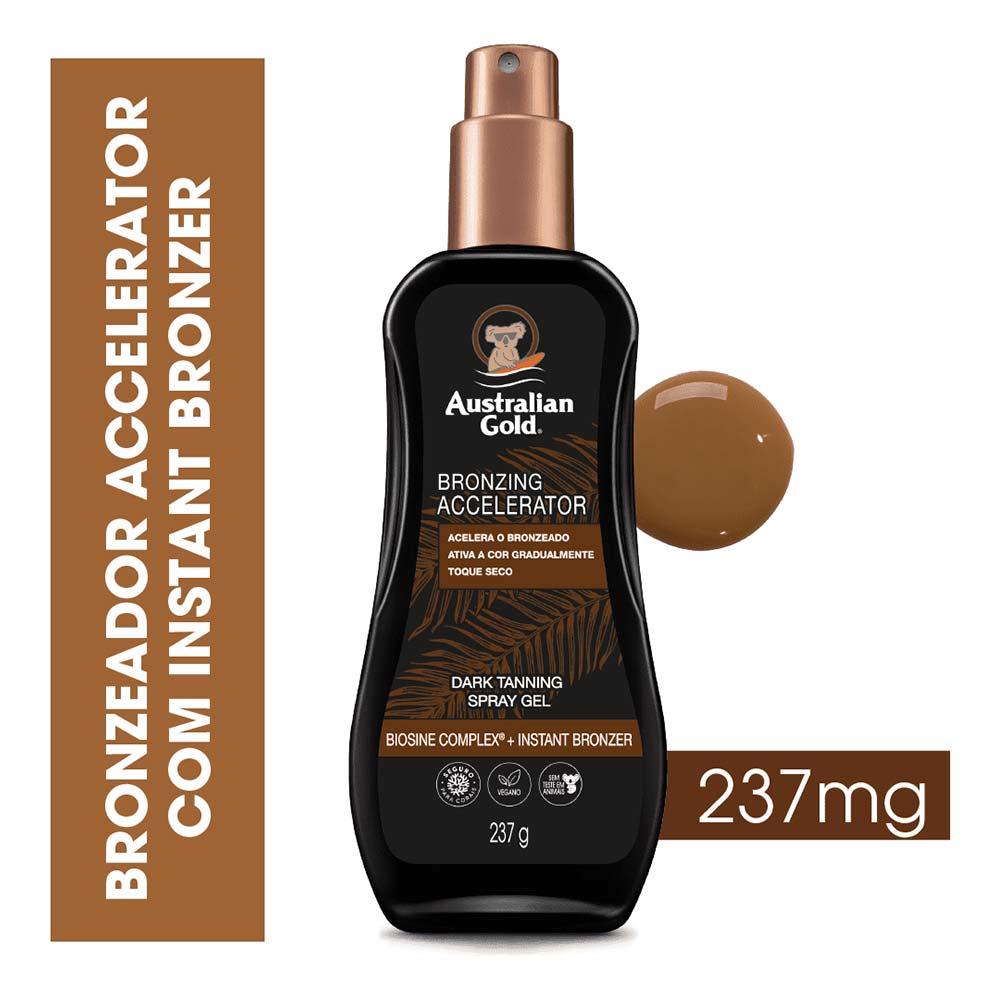 Acelerador de Bronzeado Australian Gold - Dark Tanning Instant com Bronzer - 5