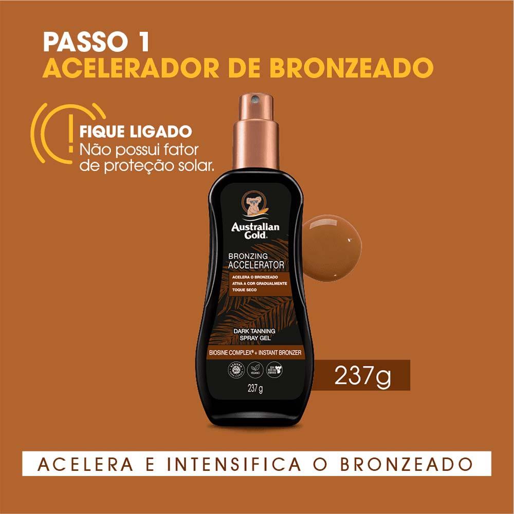 Acelerador de Bronzeado Australian Gold - Dark Tanning Instant com Bronzer - 6