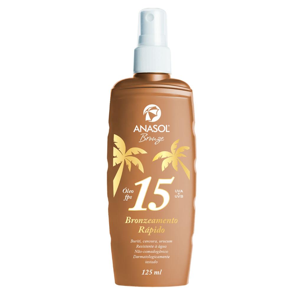 Óleo Bronzeador Spray FPS15 Anasol - 1