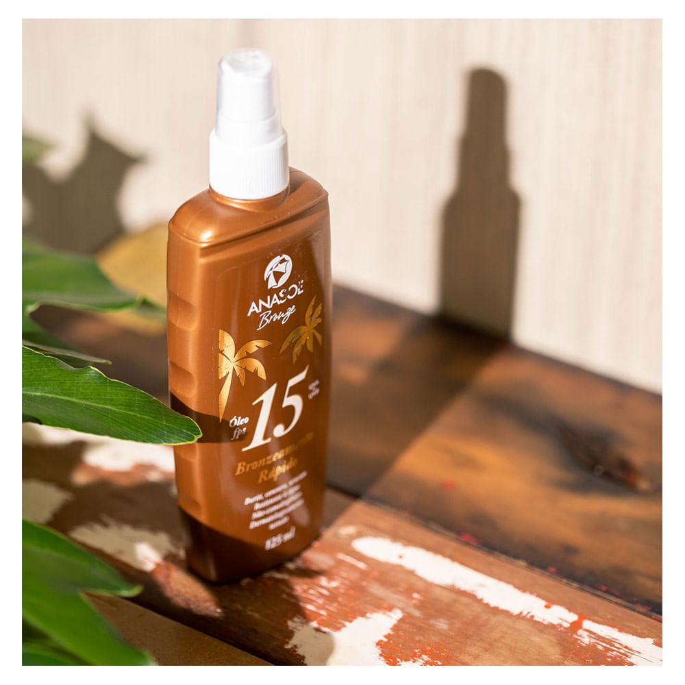 Óleo Bronzeador Spray FPS15 Anasol - 3