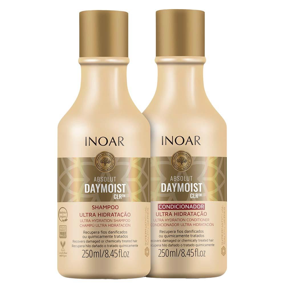 Inoar Absolut Daymoist CLR Kit - Shampoo + Condicionador - 3
