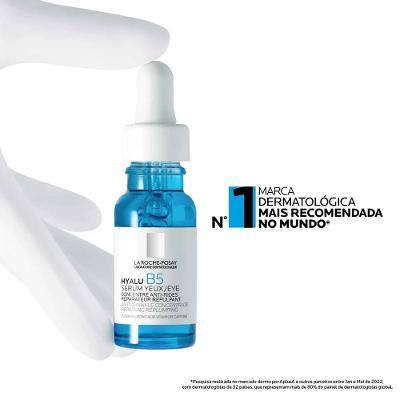 Sérum Reparador para Área dos Olhos La Roche Posay - Hyalu B5 Eye