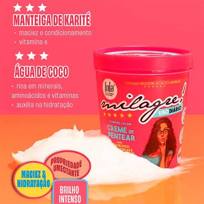 Creme para Pentear Lola Cosmetics Milagre