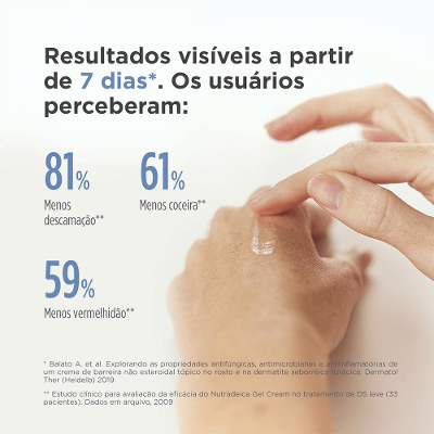 Gel Creme Facial Isdin - Nutradeica Pele descamativa