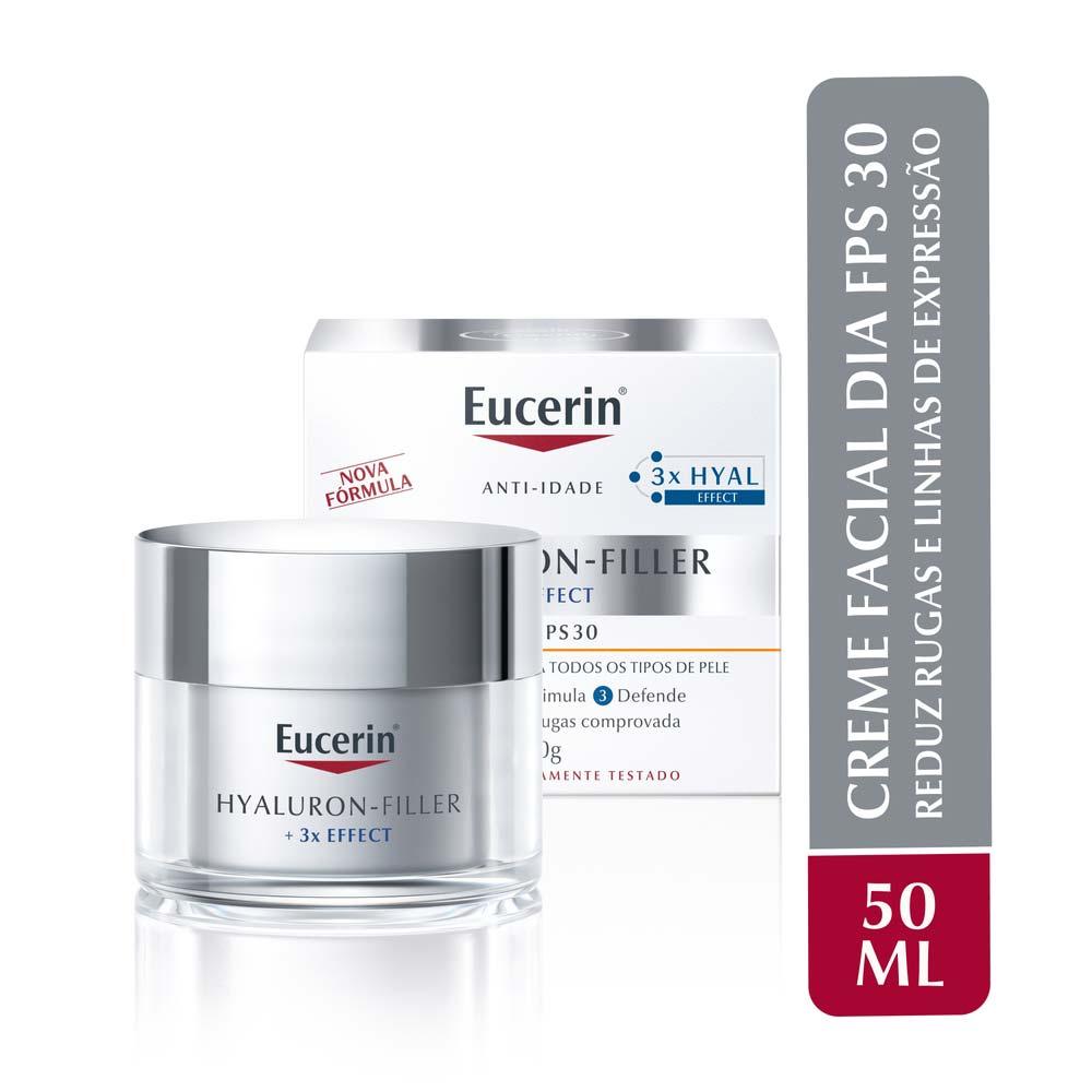Creme Facial Dia Antirugas Eucerin Hyaluron-Filler + 3x Effect FPS30 - 2