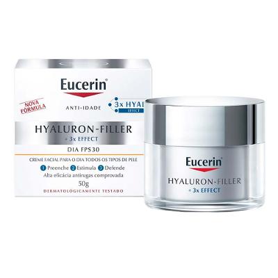 Creme Facial Dia Antirugas Eucerin Hyaluron-Filler + 3x Effect FPS30