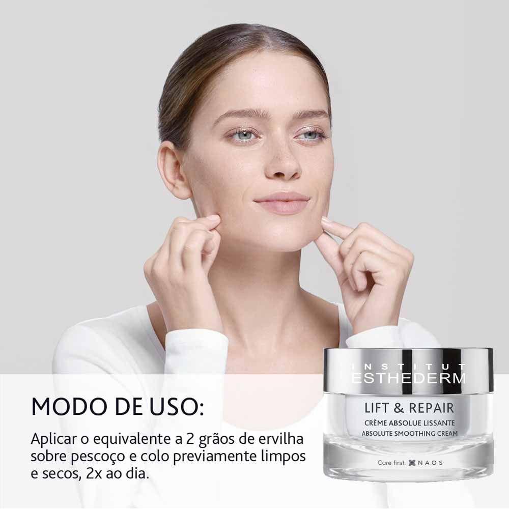 Creme Anti-Idade para Pescoço e Colo Esthederm - Lift & Repair - 6