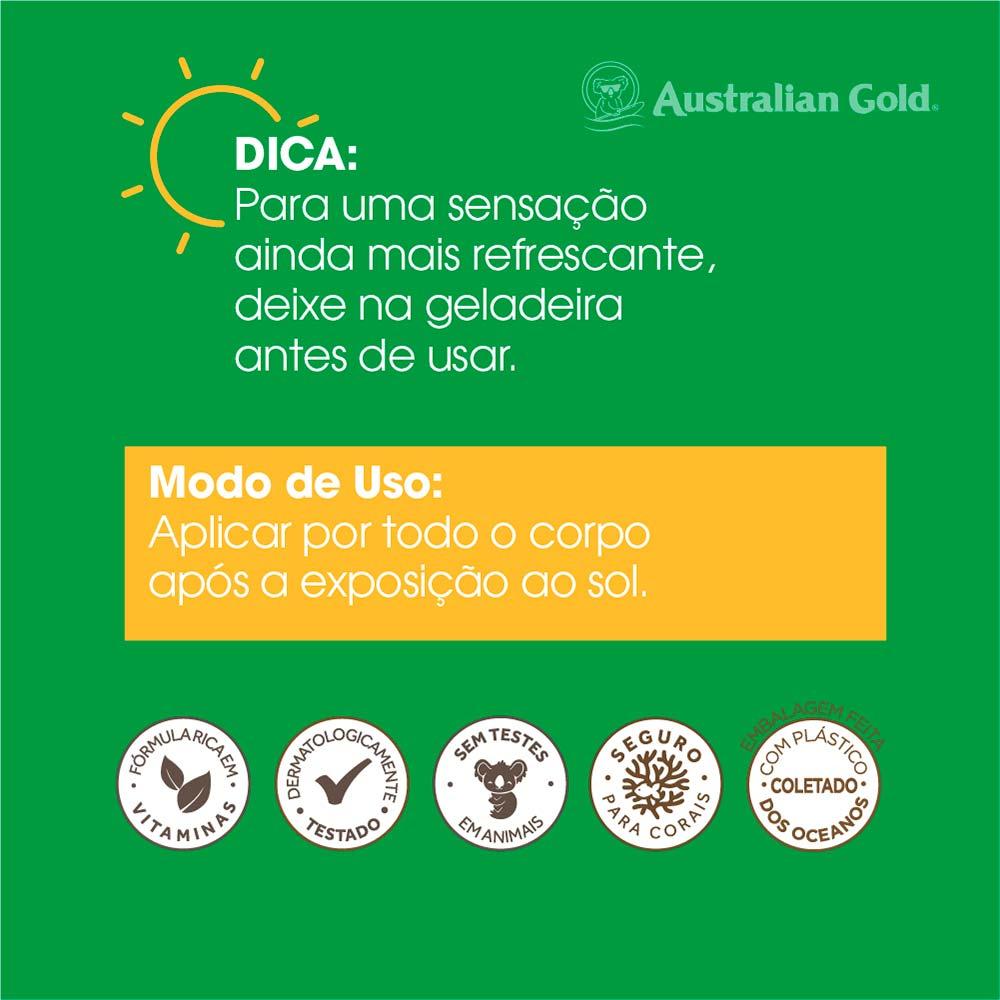 Gel Hidratante Pós Sol Australian Gold Shoothing Aloe - 6