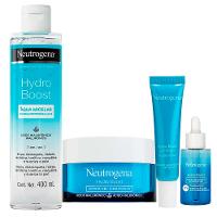 Neutrogena Hydro Boost Kit – Hidratante Facial + Gel Creme para Olhos + Sérum Facial + Água Micelar - 1