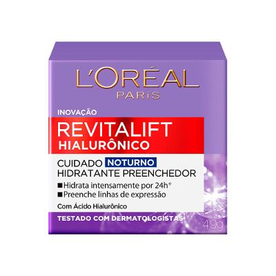 L'Oréal Paris Revitalift Hialurônico Kit - Noturno + Sérum + Creme para Olhos