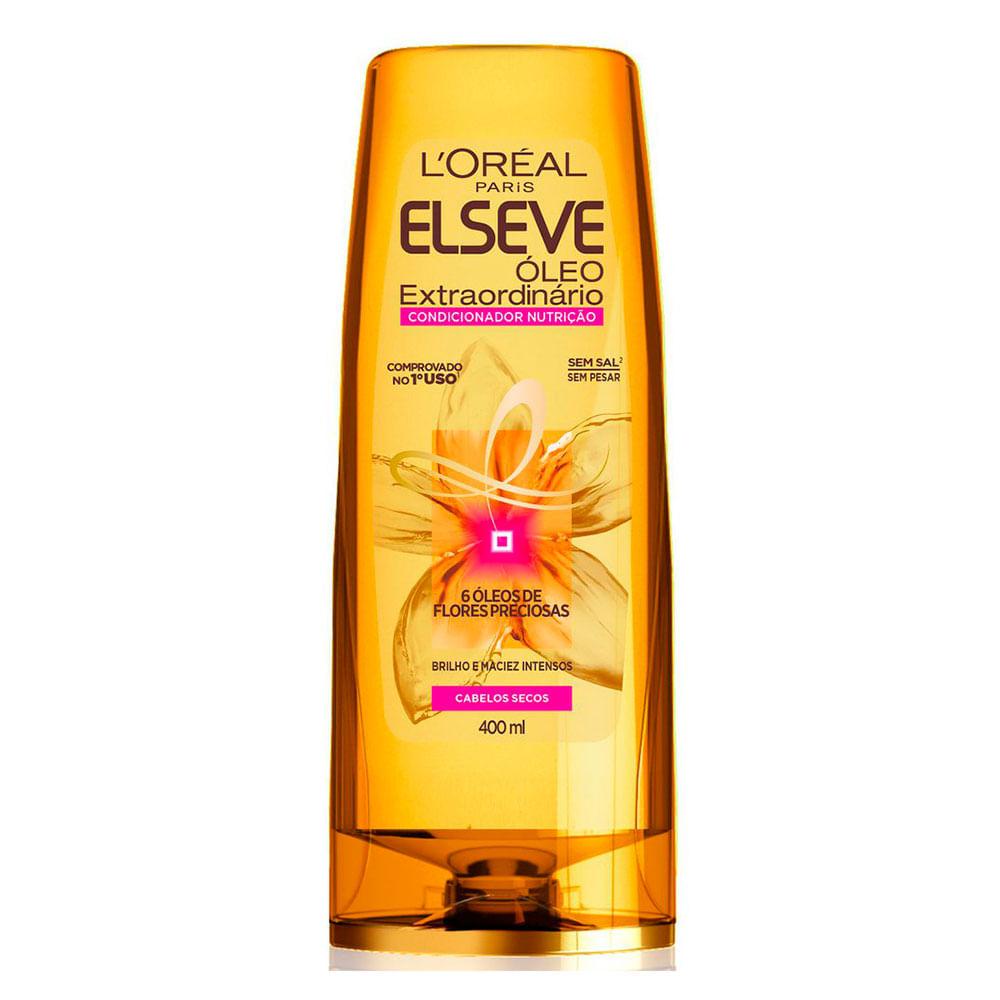 Kit Shampoo + Condicionador L'Oréal Paris Elseve Óleo Extraordinário Nutrição - 3