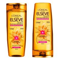 Kit Shampoo + Condicionador L'Oréal Paris Elseve Óleo Extraordinário Nutrição - 1