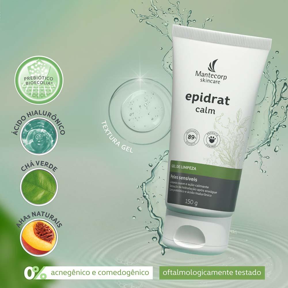 Gel de Limpeza Facial Epidrat Calm Mantecorp Skincare - 3