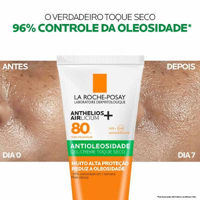 Protetor Solar Facial Antioleosidade La Roche-Posay Anthelios Airlicium+ FPS80