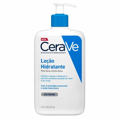 Loção Hidratante Corporal CeraVe para Pele Seca a Extra Seca com Ácido Hialurônico e Ceramidas