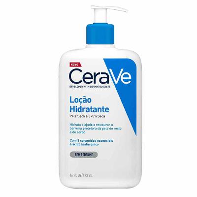 Loção Hidratante Corporal CeraVe para Pele Seca a Extra Seca com Ácido Hialurônico e Ceramidas