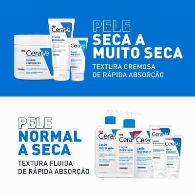 Creme Hidratante para Pele Seca a Extra Seca 48h de Hidratação CeraVe