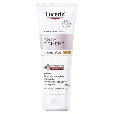 EUCERIN Creme de Mãos Clareador de Manchas Anti-Pigment FPS30
