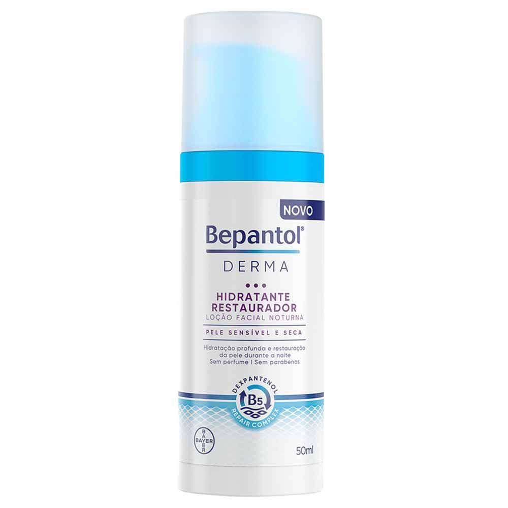Bepantol Derma Hidratante Restaurador - Loção Facial Noturna - 1