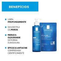 Gel de Limpeza Facial para Pele Oleosa e Acneica Refil La Roche-Posay Effaclar